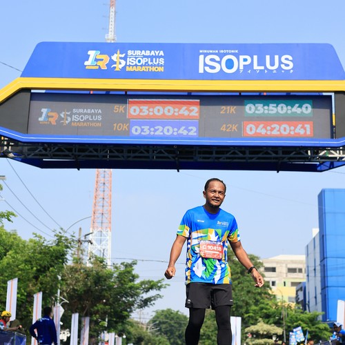 Race photo from SURABAYA ISOPLUS MARATHON 2026