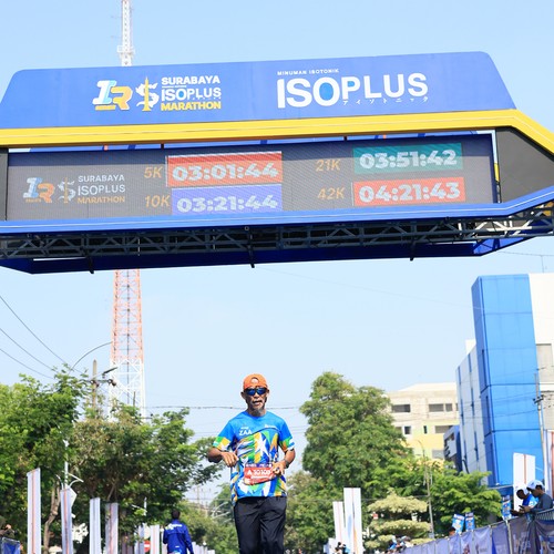 Race photo from SURABAYA ISOPLUS MARATHON 2026