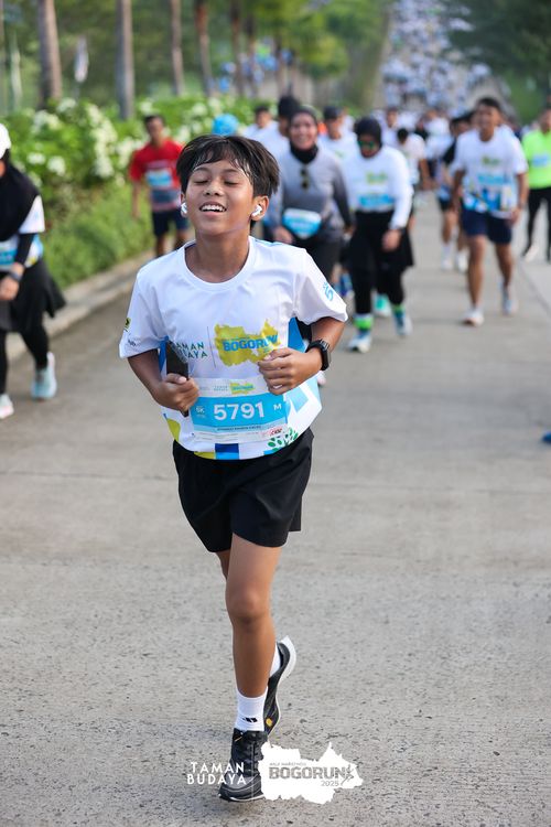 Race photo from Taman Budaya x BOGORUN 2025