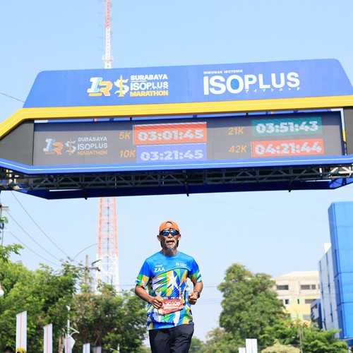 Race photo from SURABAYA ISOPLUS MARATHON 2026