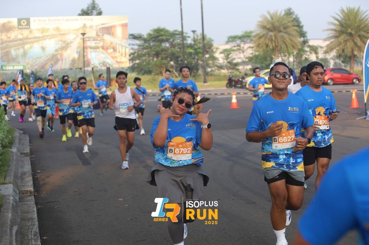 Race photo from ISOPLUS RUN 2025 - JAKARTA