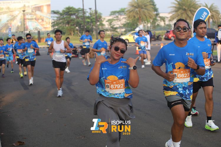 Race photo from ISOPLUS RUN 2025 - JAKARTA