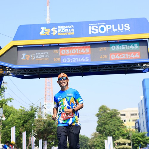 Race photo from SURABAYA ISOPLUS MARATHON 2026
