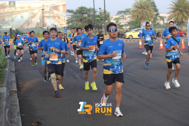 Race photo from ISOPLUS RUN 2025 - JAKARTA
