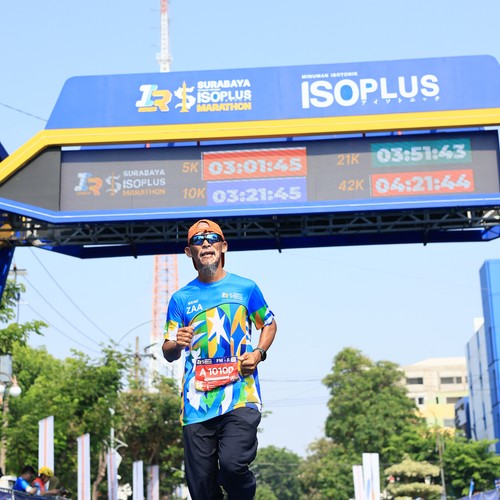 Race photo from SURABAYA ISOPLUS MARATHON 2026