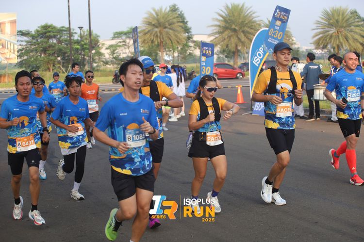 Race photo from ISOPLUS RUN 2025 - JAKARTA