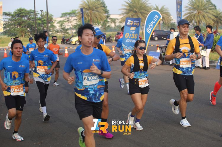 Race photo from ISOPLUS RUN 2025 - JAKARTA