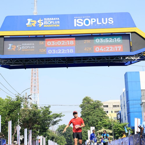 Race photo from SURABAYA ISOPLUS MARATHON 2026