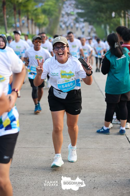 Race photo from Taman Budaya x BOGORUN 2025