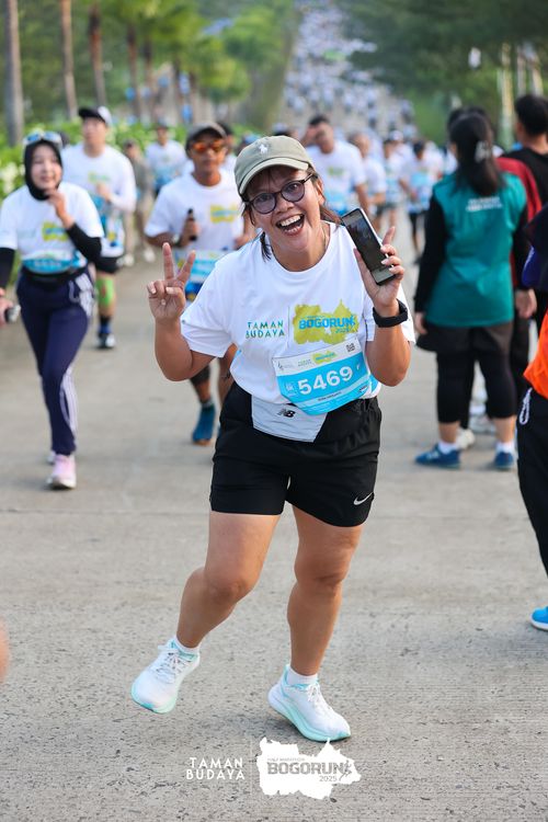 Race photo from Taman Budaya x BOGORUN 2025