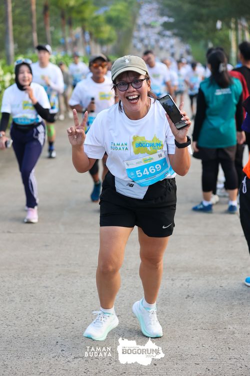 Race photo from Taman Budaya x BOGORUN 2025