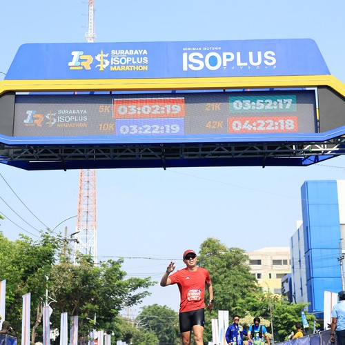 Race photo from SURABAYA ISOPLUS MARATHON 2026