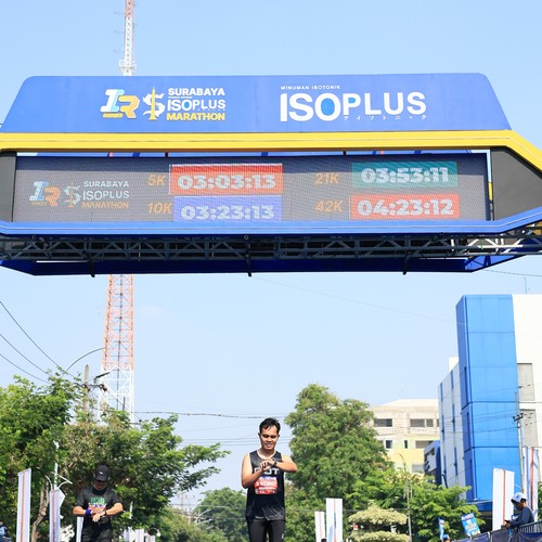 Race photo from SURABAYA ISOPLUS MARATHON 2026