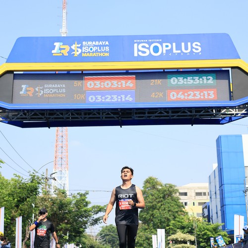 Race photo from SURABAYA ISOPLUS MARATHON 2026