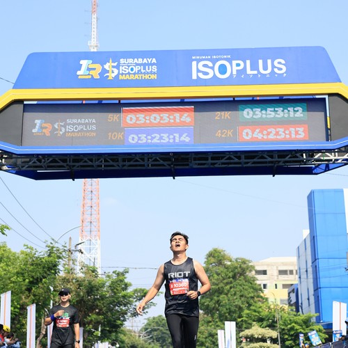 Race photo from SURABAYA ISOPLUS MARATHON 2026