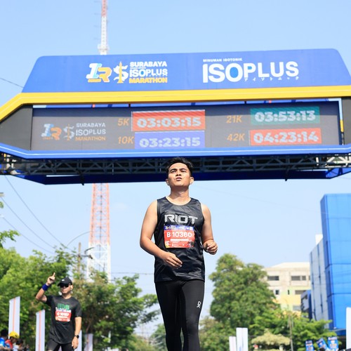 Race photo from SURABAYA ISOPLUS MARATHON 2026