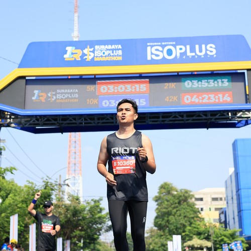 Race photo from SURABAYA ISOPLUS MARATHON 2026