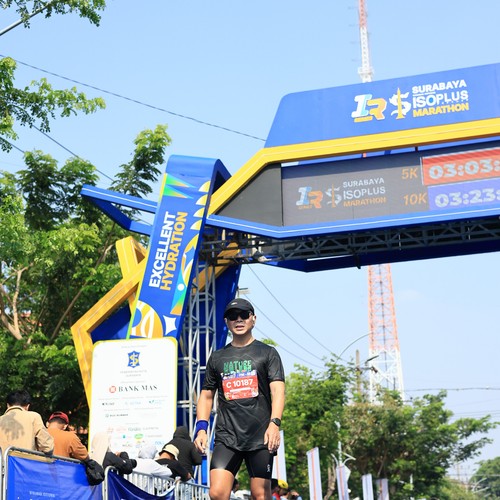 Race photo from SURABAYA ISOPLUS MARATHON 2026