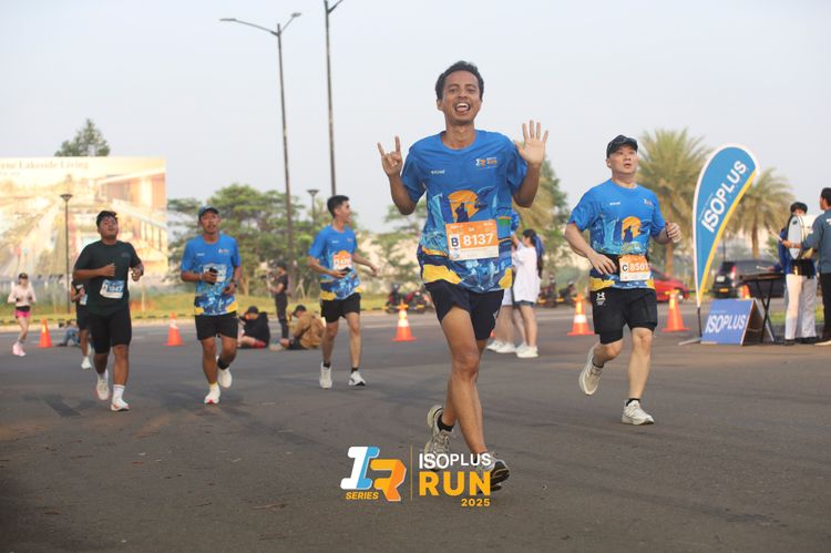 Race photo from ISOPLUS RUN 2025 - JAKARTA