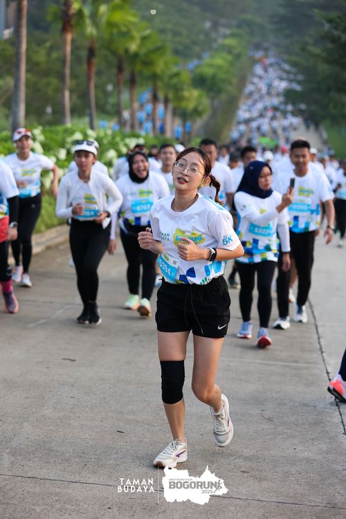 Race photo from Taman Budaya x BOGORUN 2025