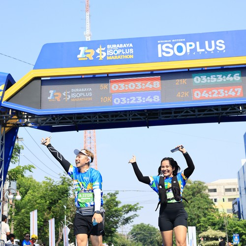 Race photo from SURABAYA ISOPLUS MARATHON 2026