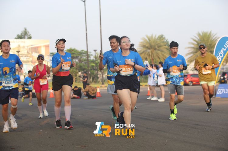 Race photo from ISOPLUS RUN 2025 - JAKARTA