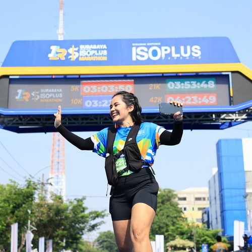 Race photo from SURABAYA ISOPLUS MARATHON 2026