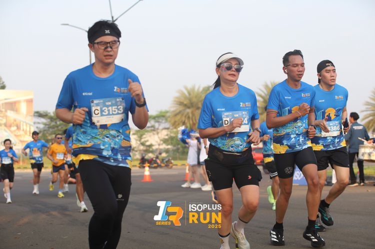 Race photo from ISOPLUS RUN 2025 - JAKARTA