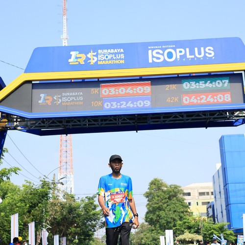 Race photo from SURABAYA ISOPLUS MARATHON 2026
