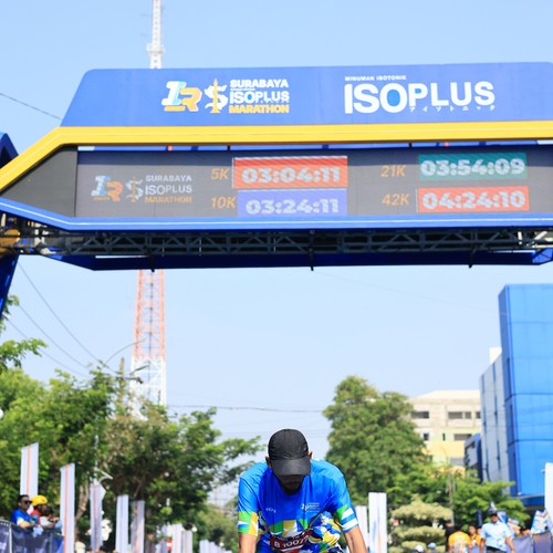 Race photo from SURABAYA ISOPLUS MARATHON 2026
