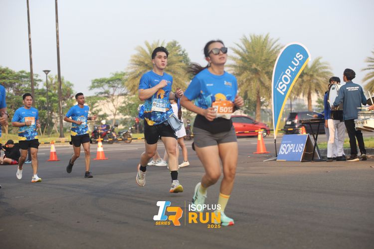Race photo from ISOPLUS RUN 2025 - JAKARTA
