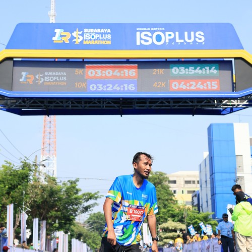 Race photo from SURABAYA ISOPLUS MARATHON 2026