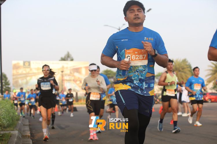 Race photo from ISOPLUS RUN 2025 - JAKARTA