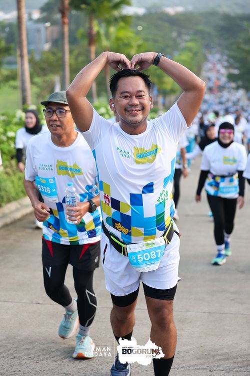Race photo from Taman Budaya x BOGORUN 2025