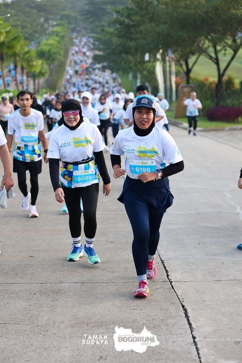 Race photo from Taman Budaya x BOGORUN 2025