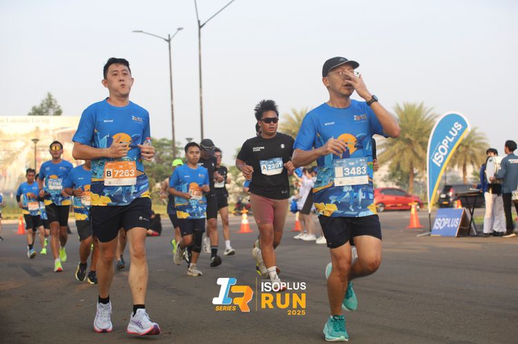 Race photo from ISOPLUS RUN 2025 - JAKARTA