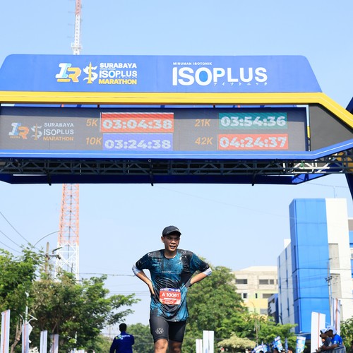 Race photo from SURABAYA ISOPLUS MARATHON 2026