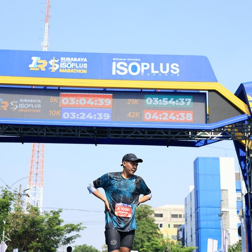 Race photo from SURABAYA ISOPLUS MARATHON 2026