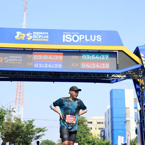 Race photo from SURABAYA ISOPLUS MARATHON 2026