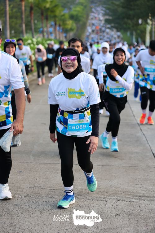 Race photo from Taman Budaya x BOGORUN 2025