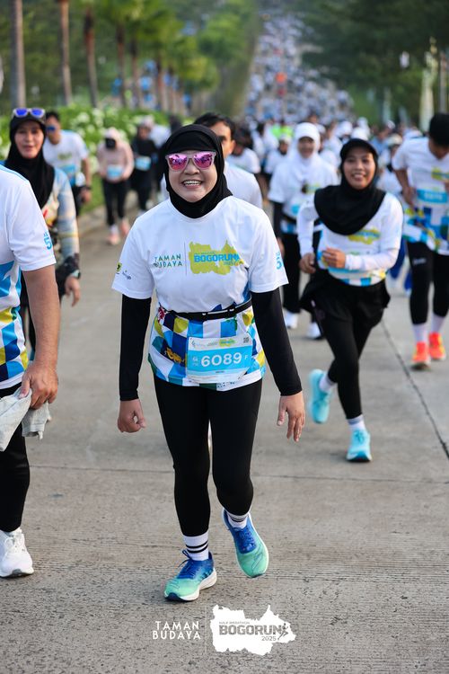 Race photo from Taman Budaya x BOGORUN 2025