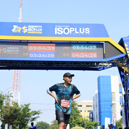 Race photo from SURABAYA ISOPLUS MARATHON 2026