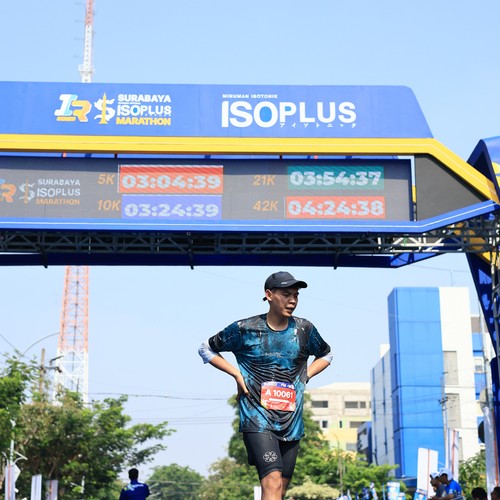 Race photo from SURABAYA ISOPLUS MARATHON 2026