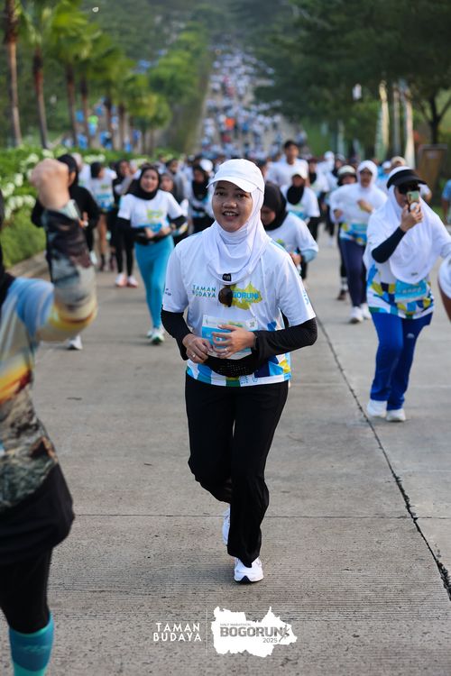 Race photo from Taman Budaya x BOGORUN 2025
