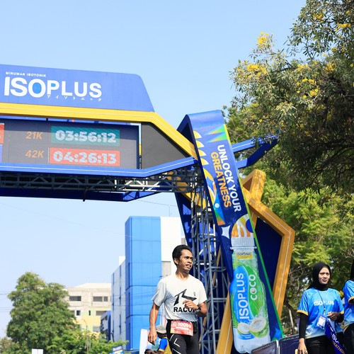 Race photo from SURABAYA ISOPLUS MARATHON 2026