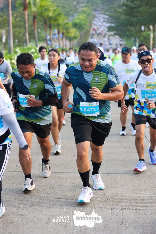 Race photo from Taman Budaya x BOGORUN 2025