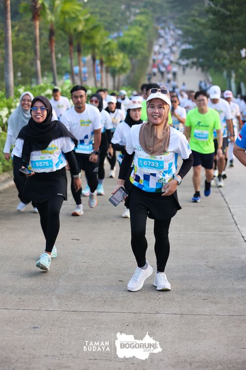 Race photo from Taman Budaya x BOGORUN 2025
