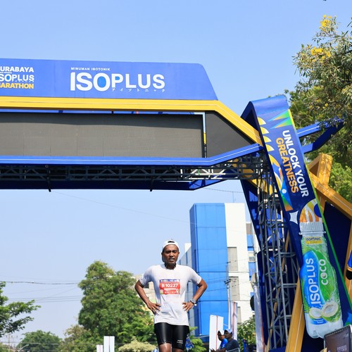 Race photo from SURABAYA ISOPLUS MARATHON 2026