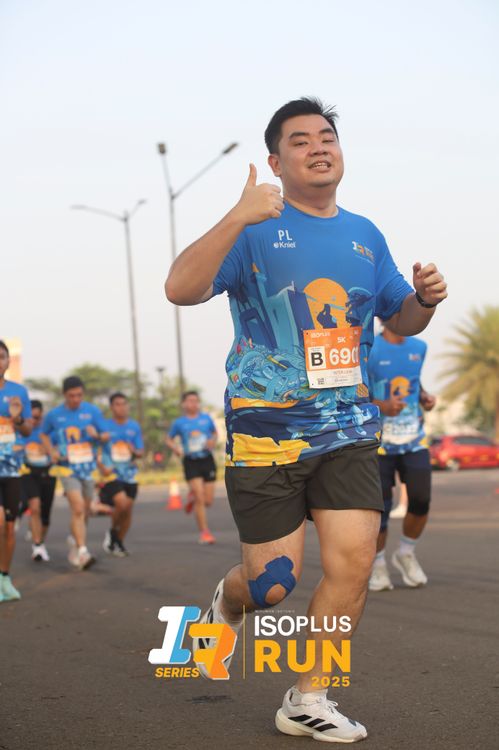 Race photo from ISOPLUS RUN 2025 - JAKARTA