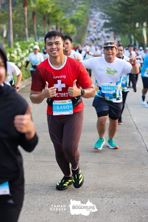 Race photo from Taman Budaya x BOGORUN 2025